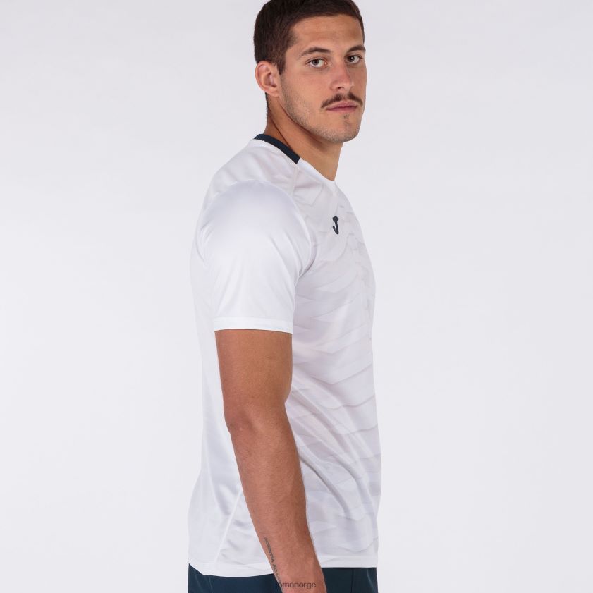 nei Joma skjorte kortermet myskin academy hvit FBD0T0253 menn