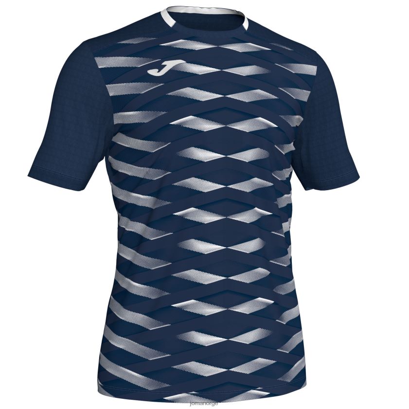 nei Joma skjorte kortermet myskin academy marineblå FBD0T0303 menn