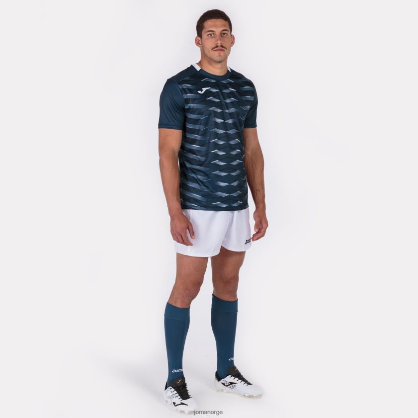 nei Joma skjorte kortermet myskin academy marineblå FBD0T0303 menn