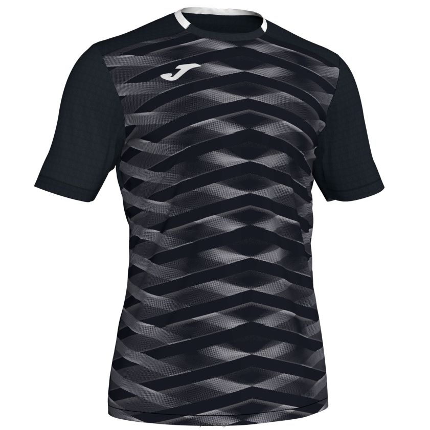 nei Joma skjorte kortermet myskin academy svart FBD0T04488 menn