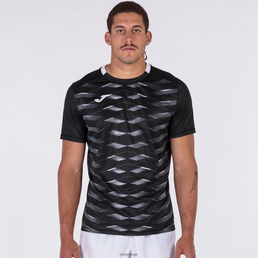nei Joma skjorte kortermet myskin academy svart FBD0T04488 menn