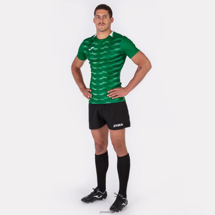 nei Joma skjorte kortermet myskin ii grønn FBD0T01397 menn