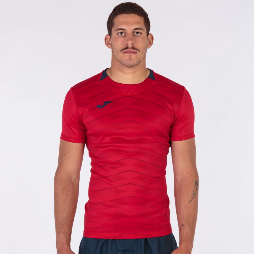 nei Joma skjorte kortermet myskin ii rød FBD0T03087 menn
