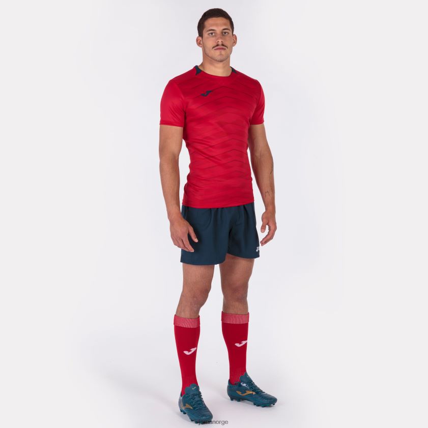 nei Joma skjorte kortermet myskin ii rød FBD0T03087 menn