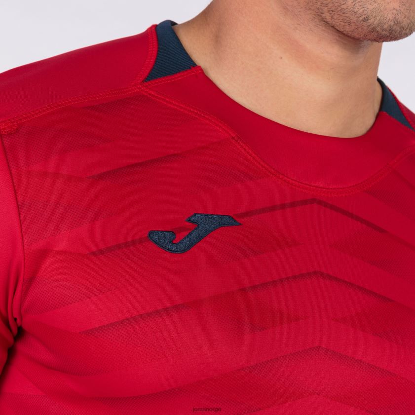 nei Joma skjorte kortermet myskin ii rød FBD0T03087 menn