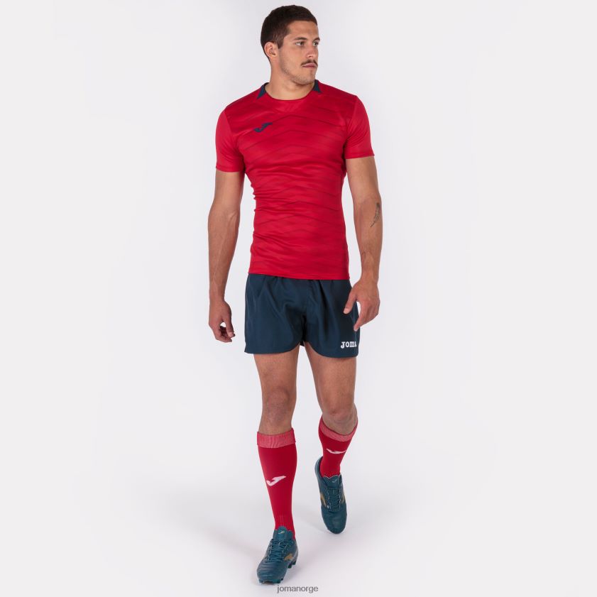 nei Joma skjorte kortermet myskin ii rød FBD0T03087 menn