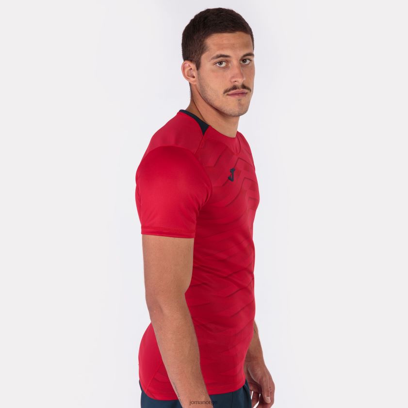 nei Joma skjorte kortermet myskin ii rød FBD0T03087 menn