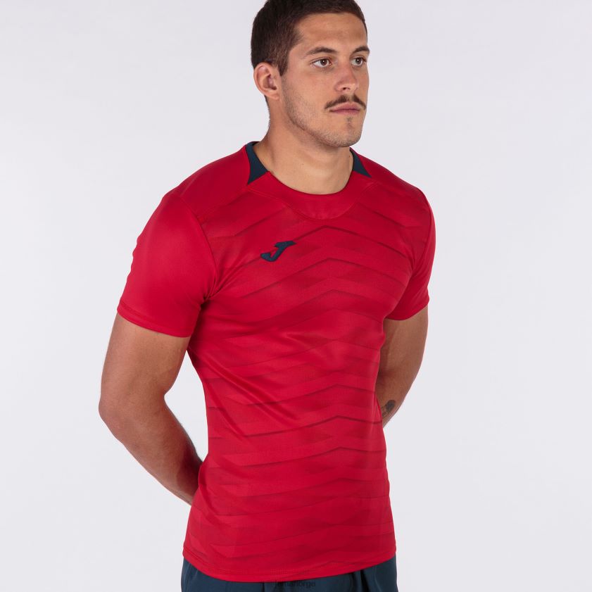 nei Joma skjorte kortermet myskin ii rød FBD0T03087 menn