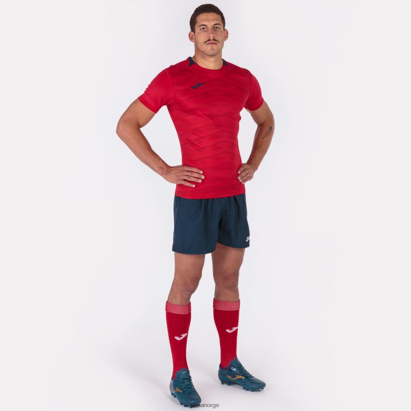 nei Joma skjorte kortermet myskin ii rød FBD0T03087 menn