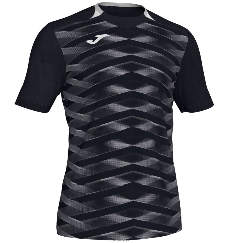 nei Joma skjorte kortermet myskin ii svart FBD0T02942 menn