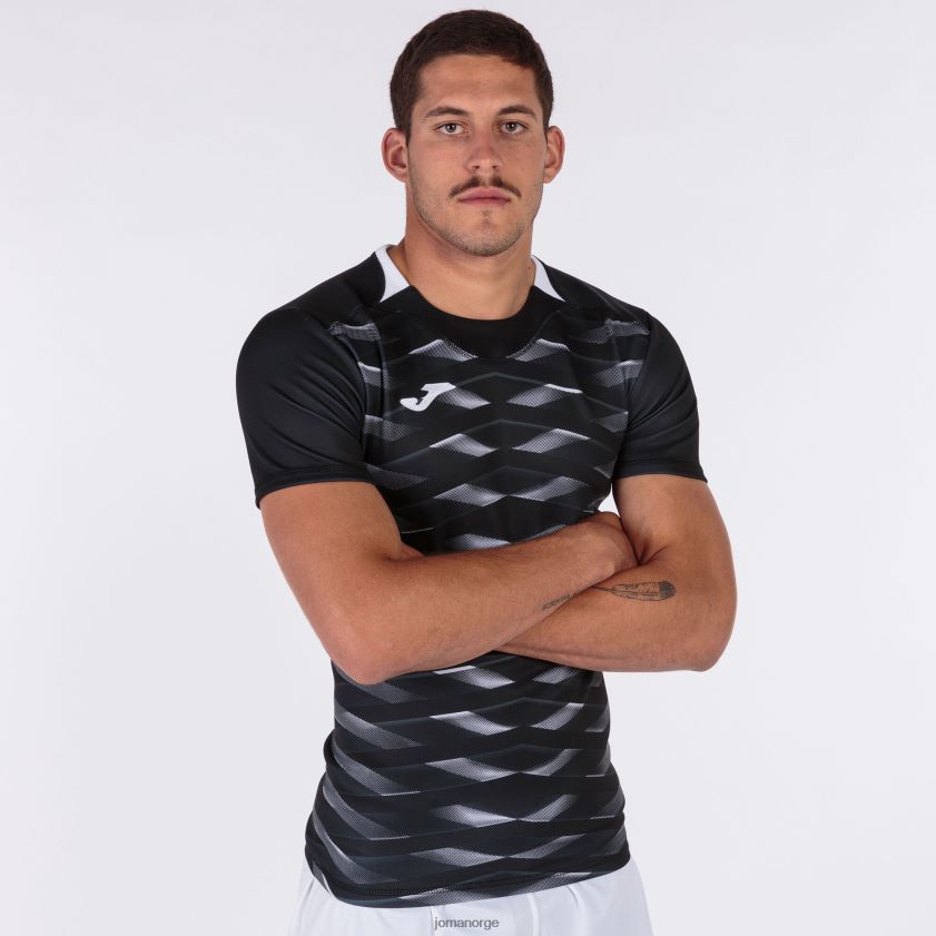 nei Joma skjorte kortermet myskin ii svart FBD0T02942 menn