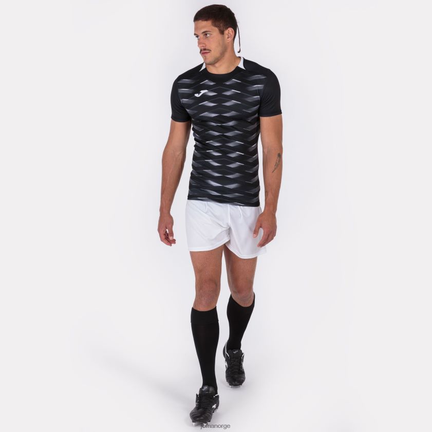 nei Joma skjorte kortermet myskin ii svart FBD0T02942 menn