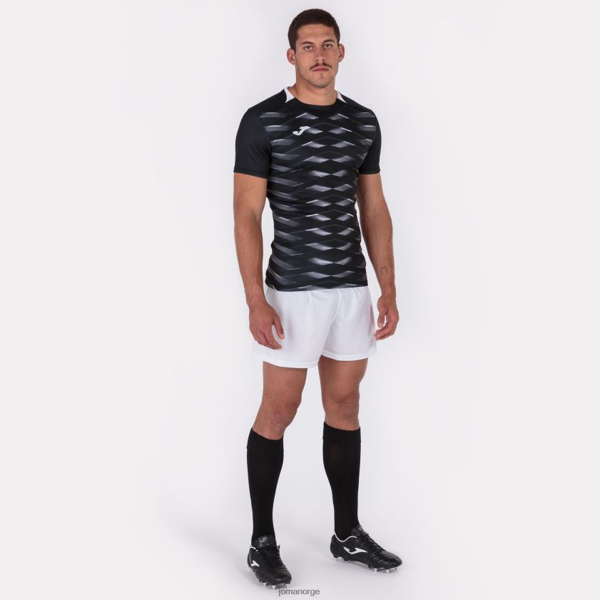 nei Joma skjorte kortermet myskin ii svart FBD0T02942 menn