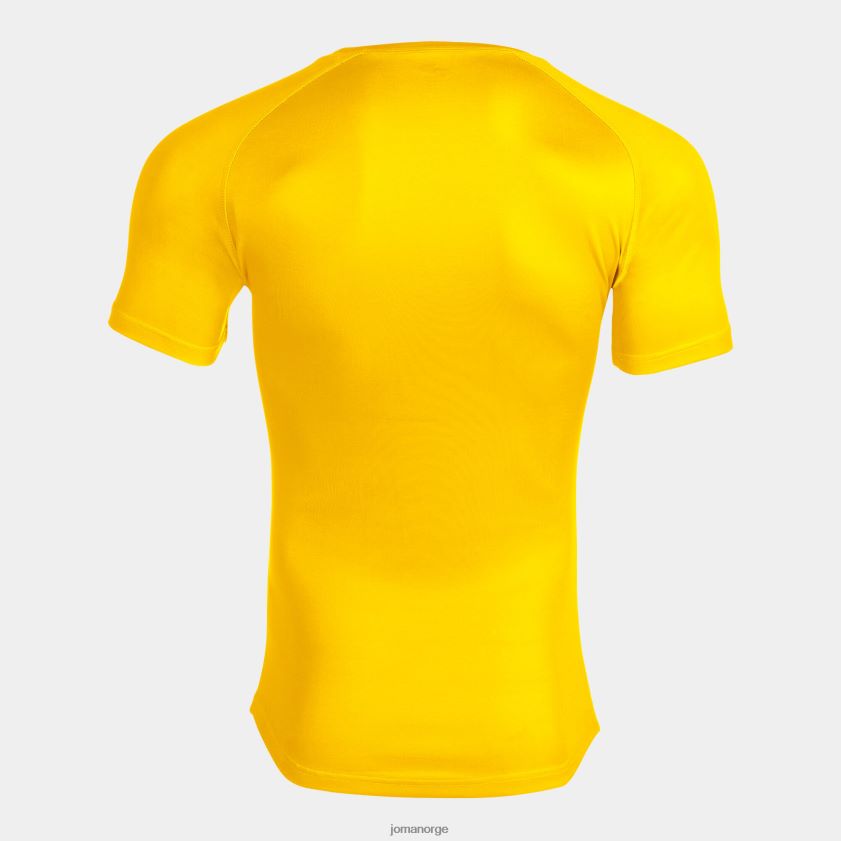 nei Joma skjorte kortermet myskin iii gul-grønn FBD0T03106 menn