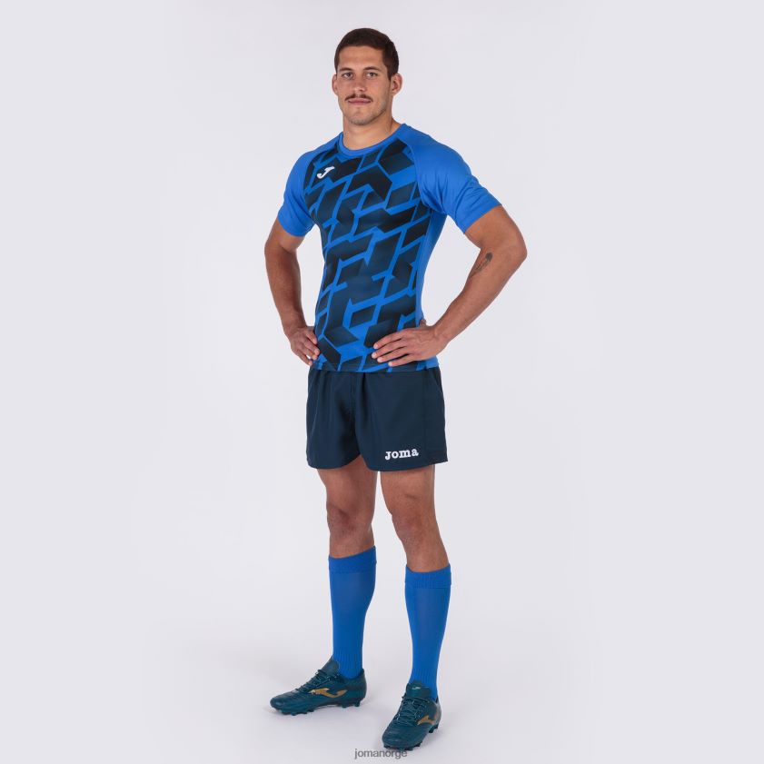 nei Joma skjorte kortermet myskin iii kongeblå marineblå FBD0T01014 menn