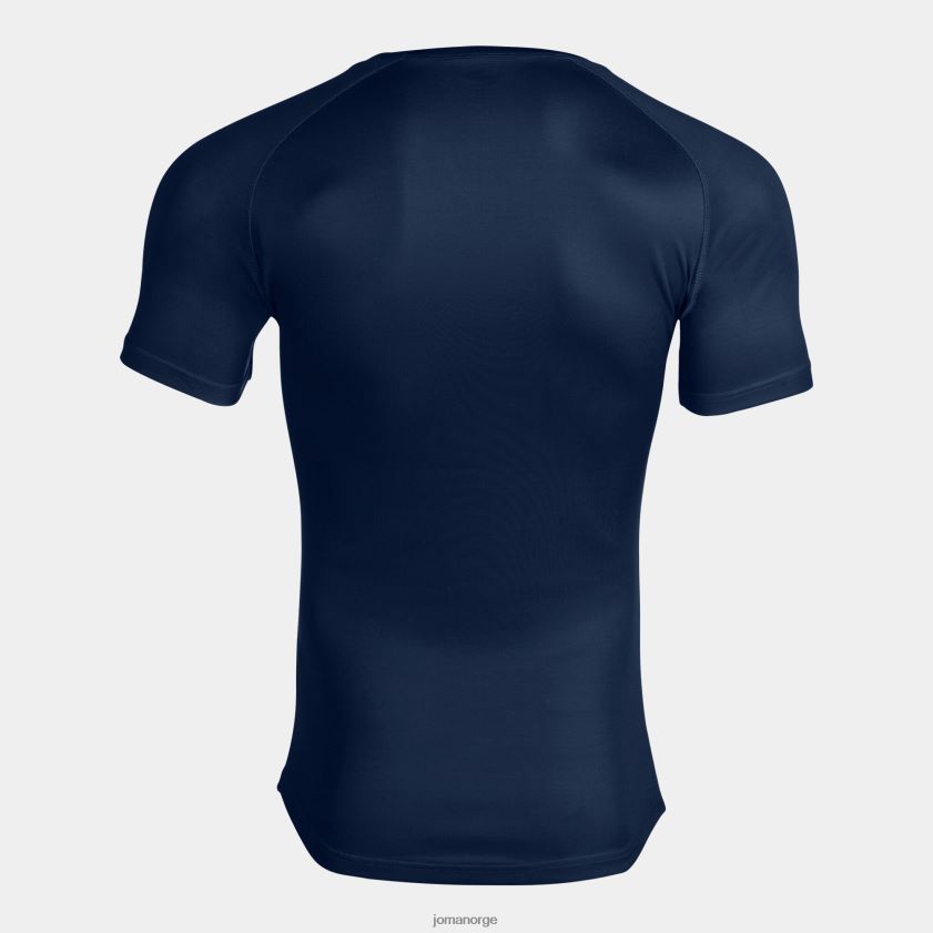 nei Joma skjorte kortermet myskin iii marineblå hvit FBD0T04734 menn