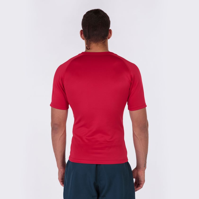 nei Joma skjorte kortermet myskin iii rød marineblå FBD0T01013 menn