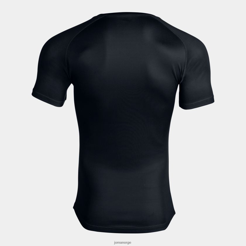 nei Joma skjorte kortermet myskin iii svart, rød FBD0T03050 menn