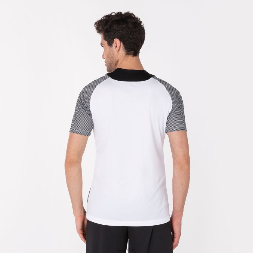 nei Joma skjorte kortermet nødvendig ii hvit svart FBD0T03405 menn