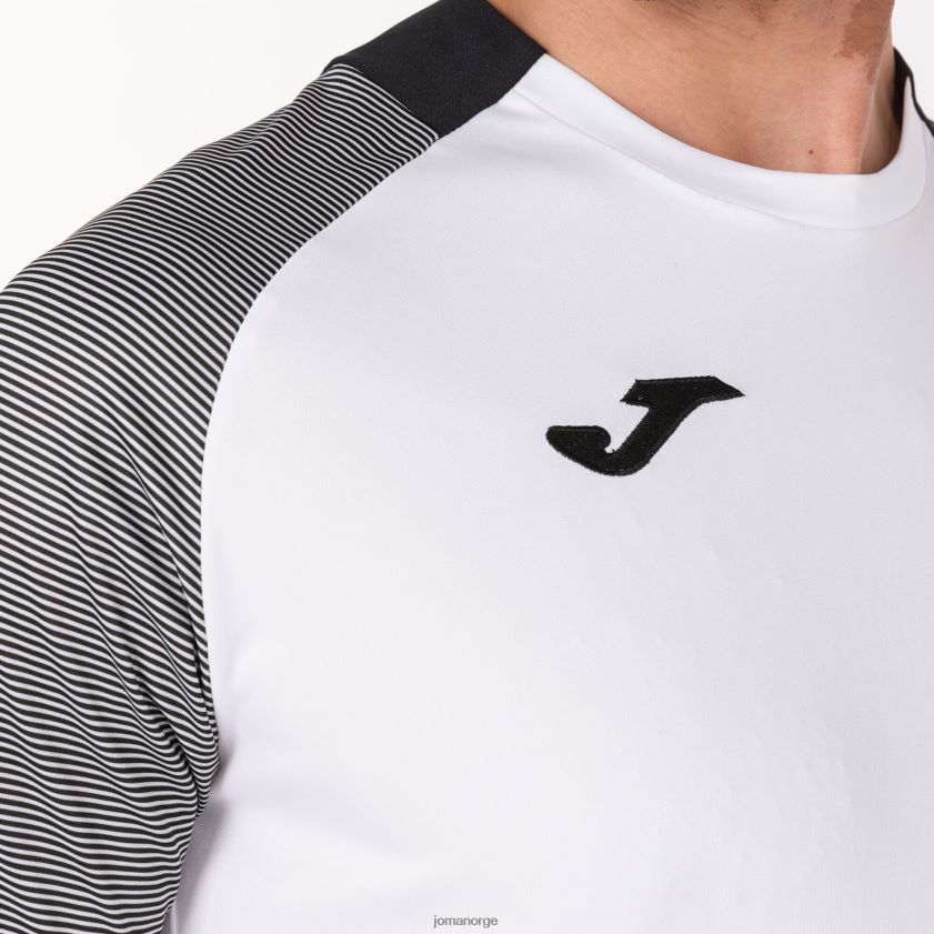 nei Joma skjorte kortermet nødvendig ii hvit svart FBD0T03405 menn