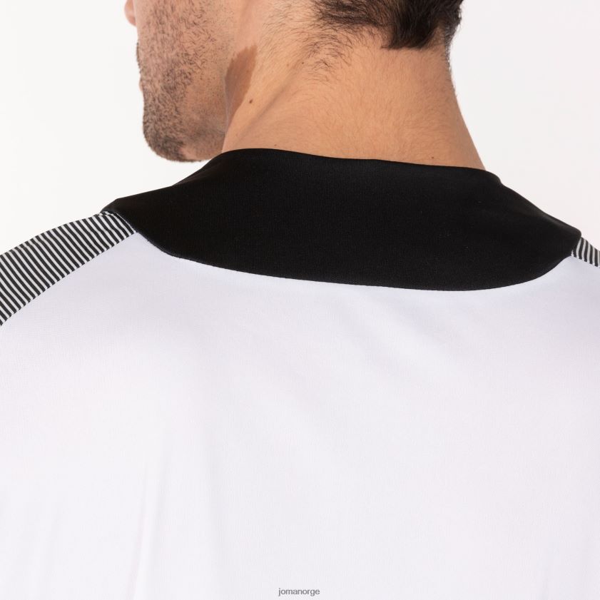 nei Joma skjorte kortermet nødvendig ii hvit svart FBD0T03405 menn