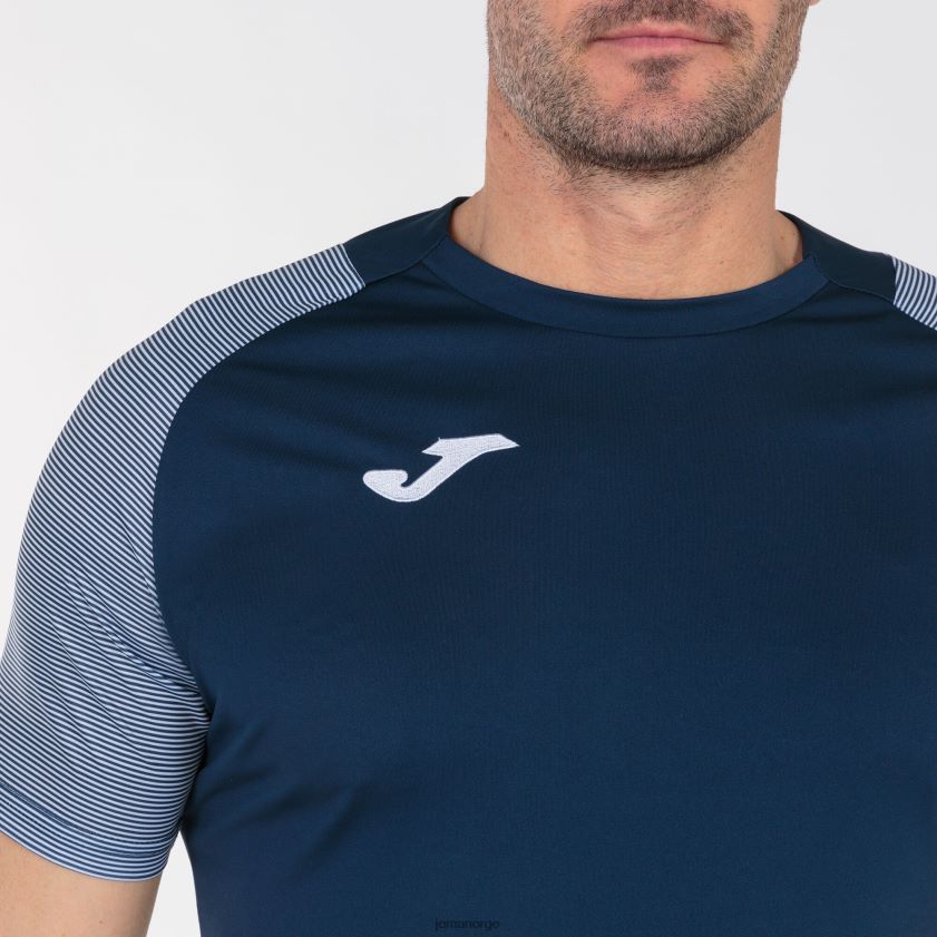 nei Joma skjorte kortermet nødvendig ii marineblå hvit FBD0T04480 menn