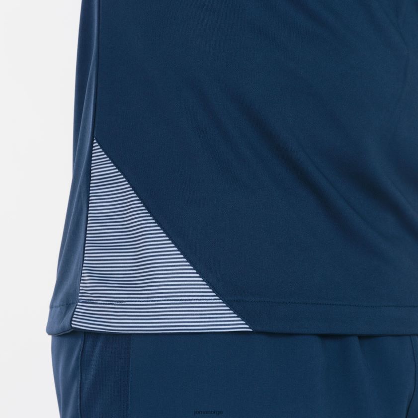 nei Joma skjorte kortermet nødvendig ii marineblå hvit FBD0T04480 menn