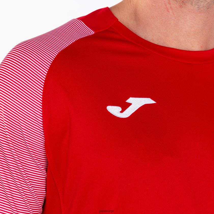 nei Joma skjorte kortermet nødvendig ii rød Hvit FBD0T04145 menn