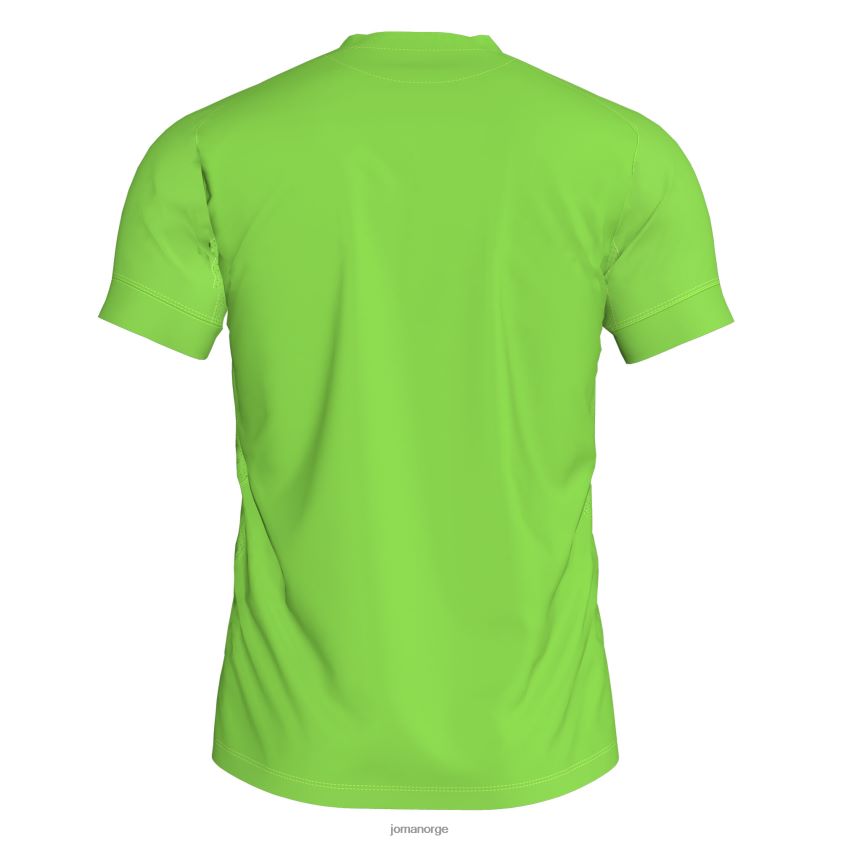 nei Joma skjorte kortermet olimpia fluorescerende grønn kongeblå FBD0T02958 menn