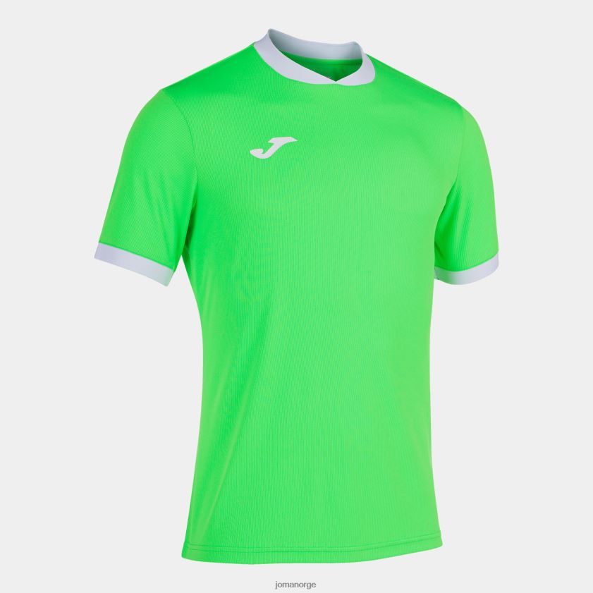 nei Joma skjorte kortermet åpen iii fluorescerende grønn FBD0T03272 menn