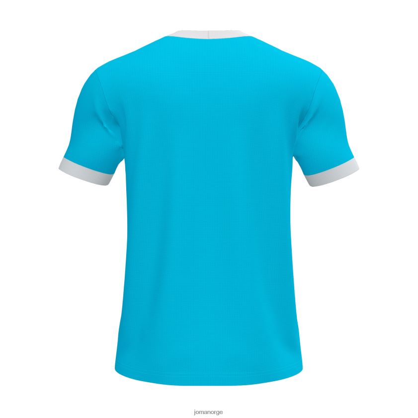 nei Joma skjorte kortermet åpen iii fluorescerende turkis FBD0T0313 menn