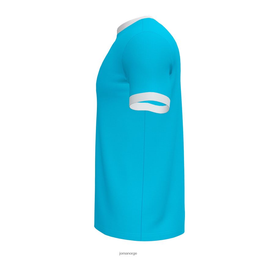 nei Joma skjorte kortermet åpen iii fluorescerende turkis FBD0T0313 menn