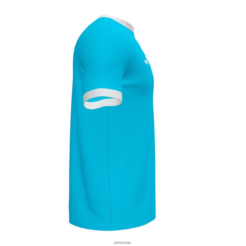 nei Joma skjorte kortermet åpen iii fluorescerende turkis FBD0T0313 menn