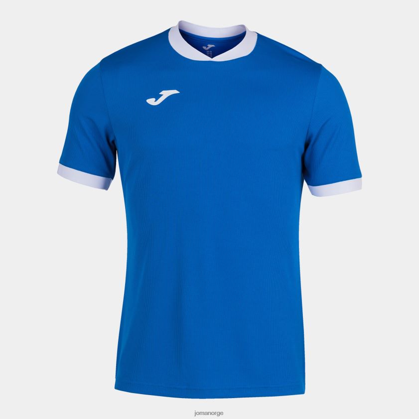 nei Joma skjorte kortermet åpen iii kongeblå FBD0T0758 menn