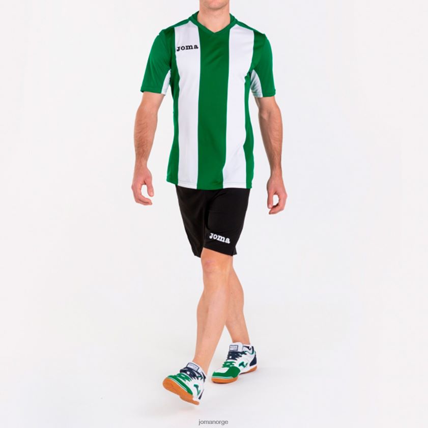 nei Joma skjorte kortermet pisa grønn hvit FBD0T0787 menn