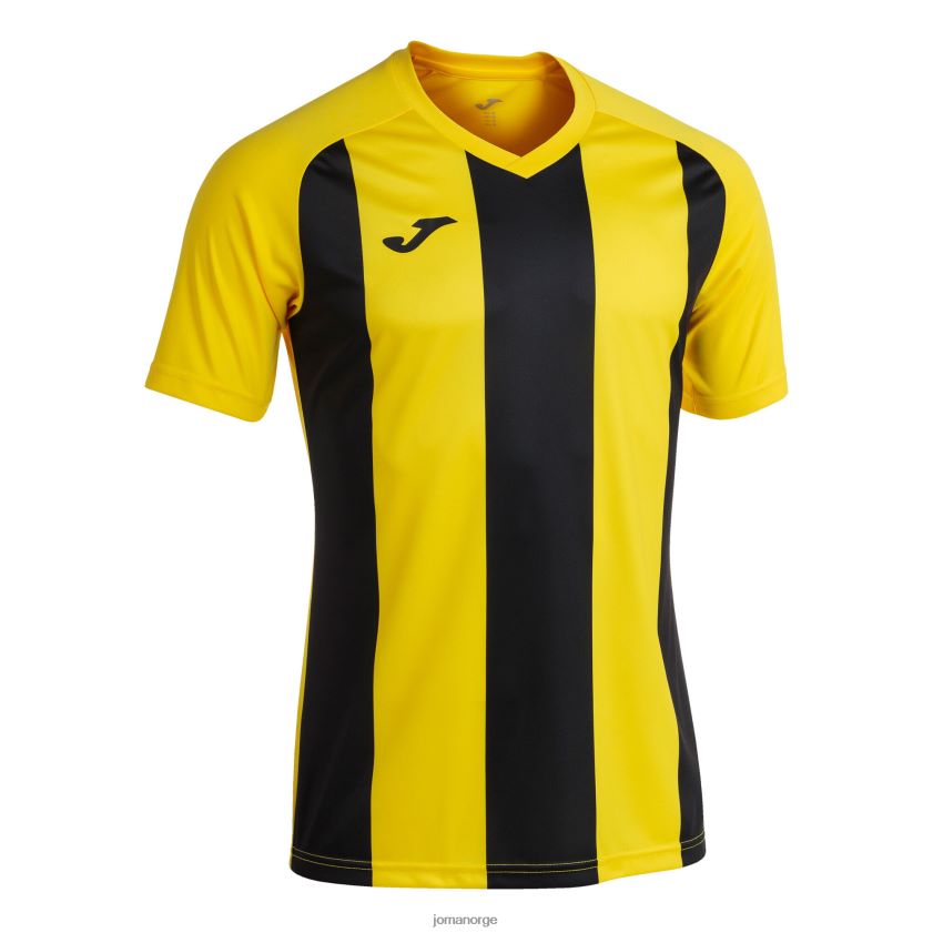 nei Joma skjorte kortermet pisa ii gul svart FBD0T03574 menn