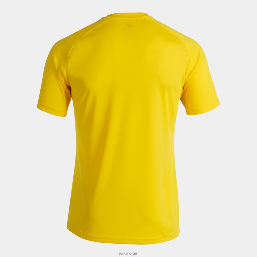 nei Joma skjorte kortermet pisa ii gul svart FBD0T03574 menn