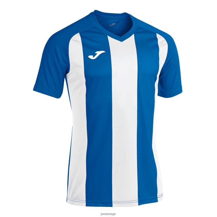 nei Joma skjorte kortermet pisa ii kongeblå hvit FBD0T01489 menn