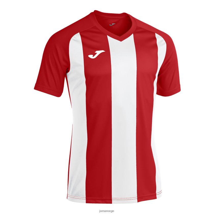 nei Joma skjorte kortermet pisa ii rød Hvit FBD0T03319 menn