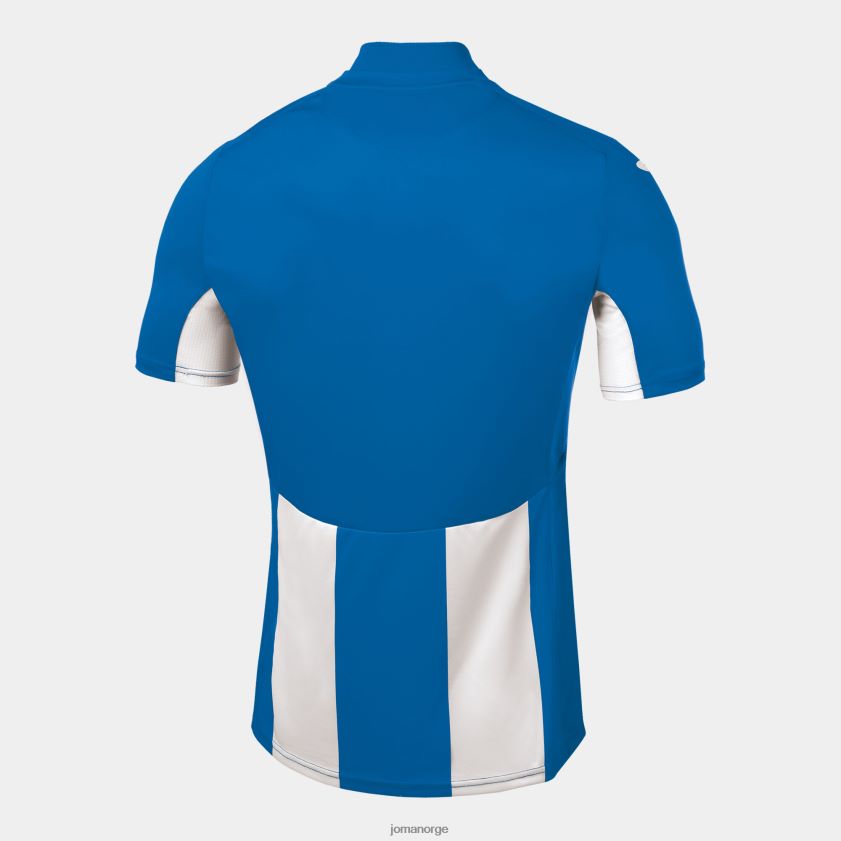 nei Joma skjorte kortermet pisa kongeblå hvit FBD0T04655 menn