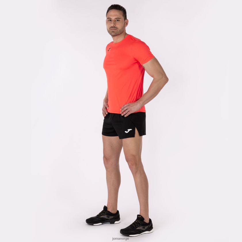 nei Joma skjorte kortermet plate ii fluorescerende koraller FBD0T04259 menn
