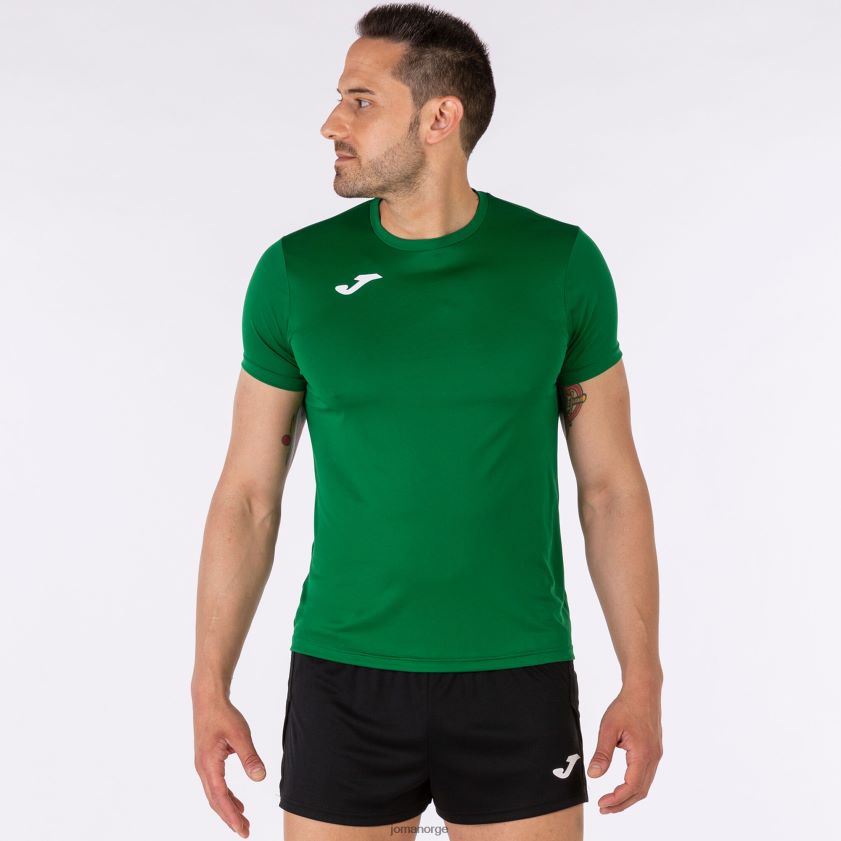 nei Joma skjorte kortermet plate ii grønn FBD0T03054 menn