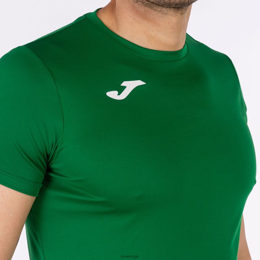 nei Joma skjorte kortermet plate ii grønn FBD0T03054 menn