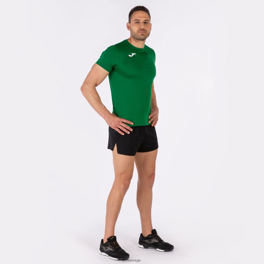 nei Joma skjorte kortermet plate ii grønn FBD0T03054 menn