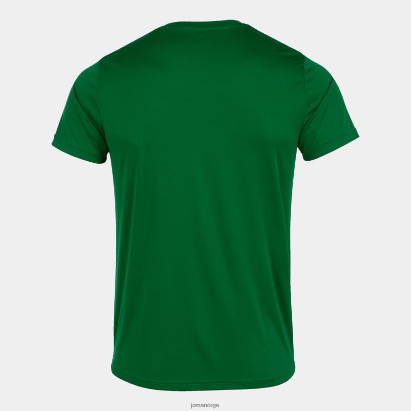 nei Joma skjorte kortermet plate ii grønn FBD0T03054 menn