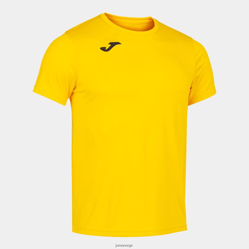 nei Joma skjorte kortermet plate ii gul FBD0T03101 menn