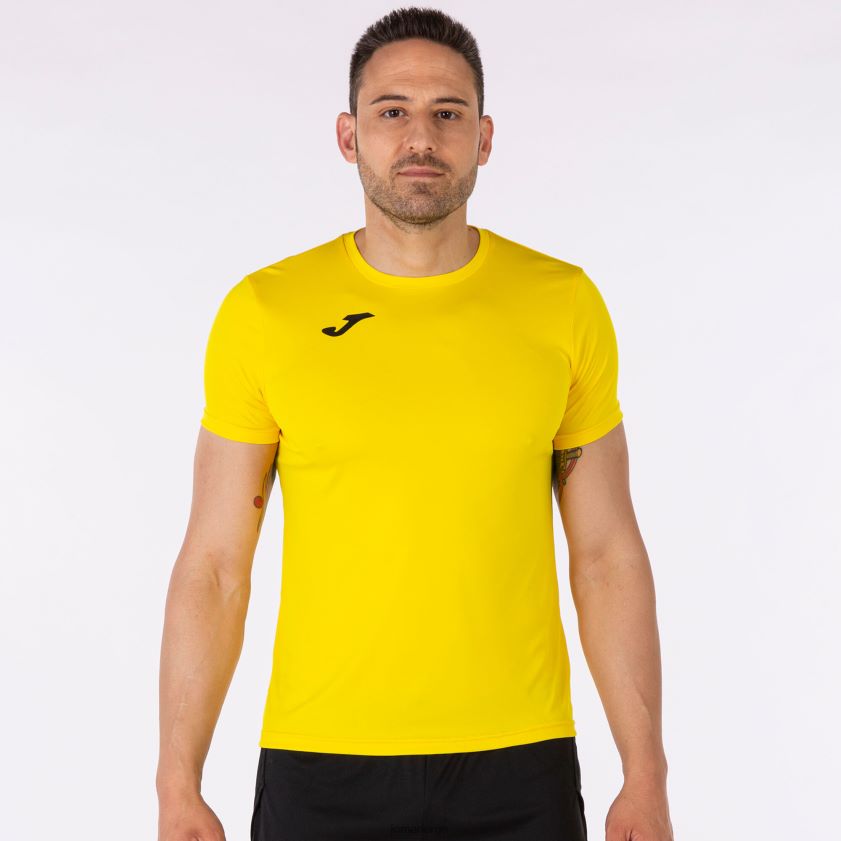 nei Joma skjorte kortermet plate ii gul FBD0T03101 menn