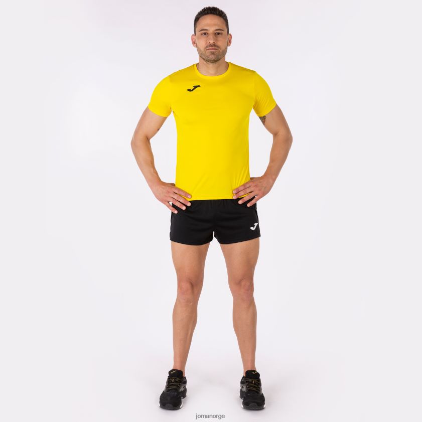 nei Joma skjorte kortermet plate ii gul FBD0T03101 menn