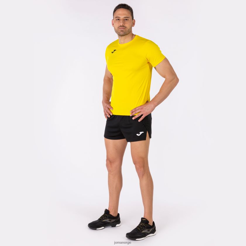 nei Joma skjorte kortermet plate ii gul FBD0T03101 menn