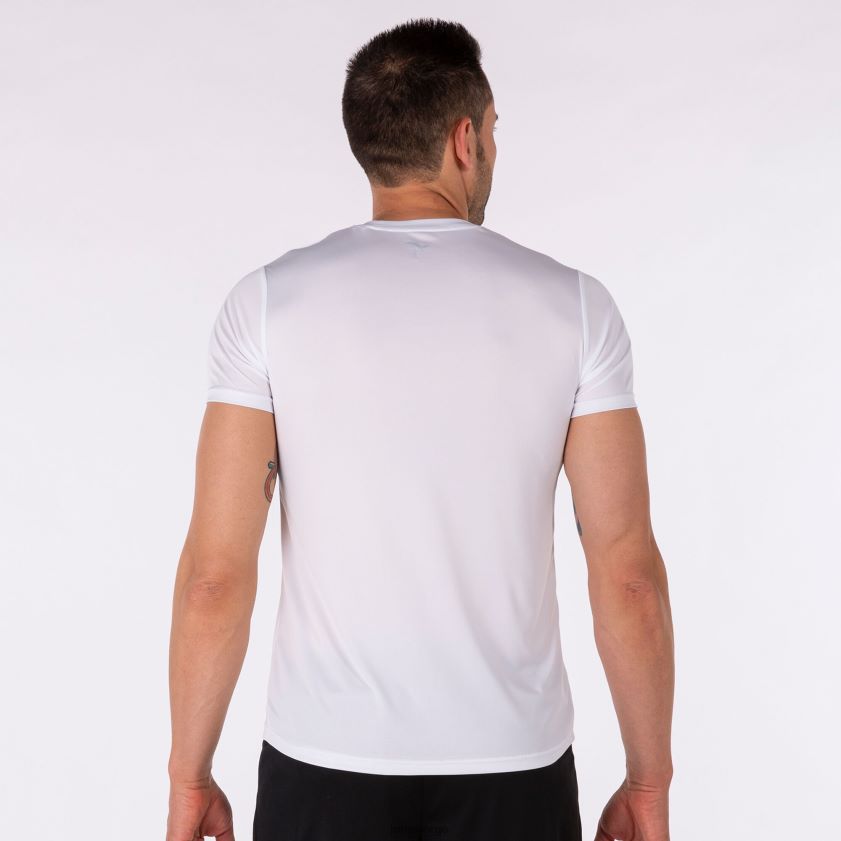 nei Joma skjorte kortermet plate ii hvit FBD0T029 menn